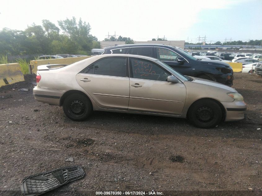 2005 Toyota Camry Le VIN: 4T1BE30KX5U596260 Lot: 39670350