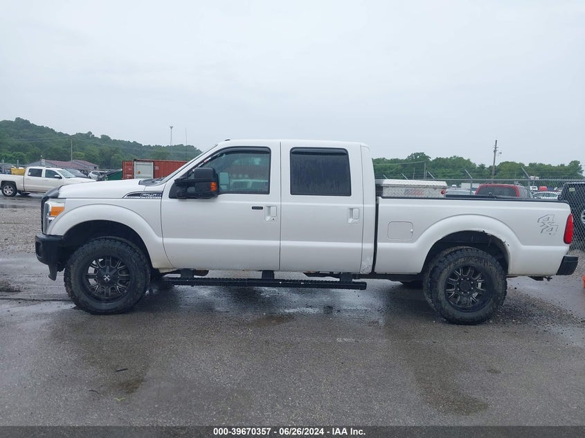 2011 Ford F-250 Lariat VIN: 1FT7W2B66BEC80412 Lot: 39670357