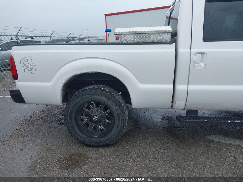 2011 Ford F-250 Lariat VIN: 1FT7W2B66BEC80412 Lot: 39670357