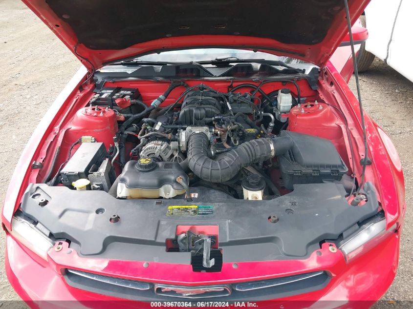 2010 Ford Mustang V6/V6 Premium VIN: 1ZVBP8AN9A5152454 Lot: 39670364