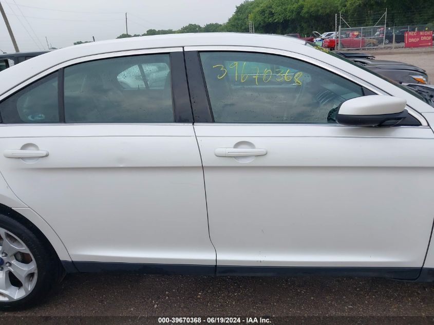 2012 Ford Taurus Sel VIN: 1FAHP2EW0CG134287 Lot: 39670368