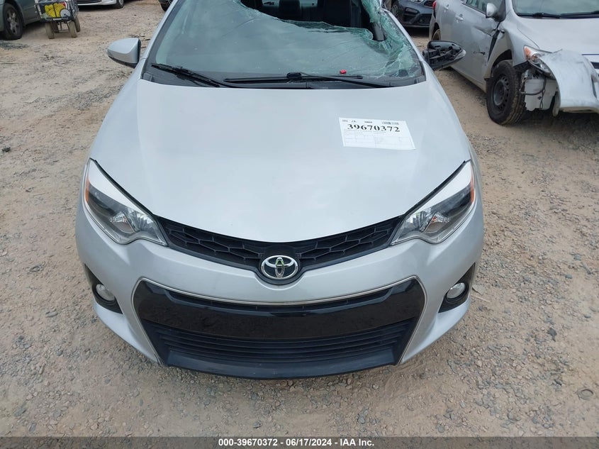 2016 Toyota Corolla S VIN: 5YFBURHE5GP489044 Lot: 39670372