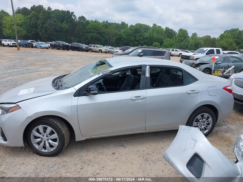 2016 Toyota Corolla S VIN: 5YFBURHE5GP489044 Lot: 39670372