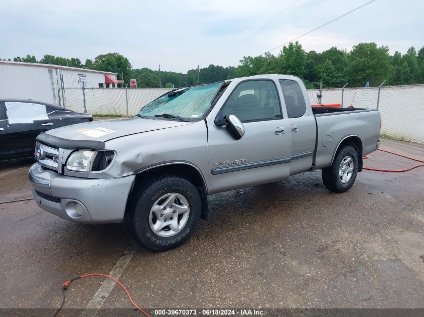 2003 Toyota Tundra Sr5 V8 VIN: 5TBRT34193S405285 Lot: 39670373