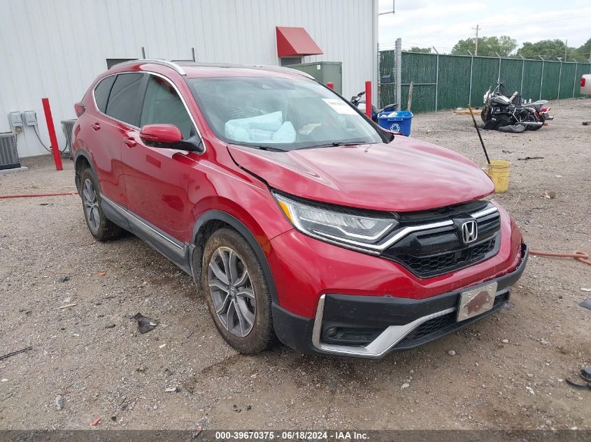 2021 Honda Cr-V Awd Touring VIN: 2HKRW2H91MH650498 Lot: 39670375