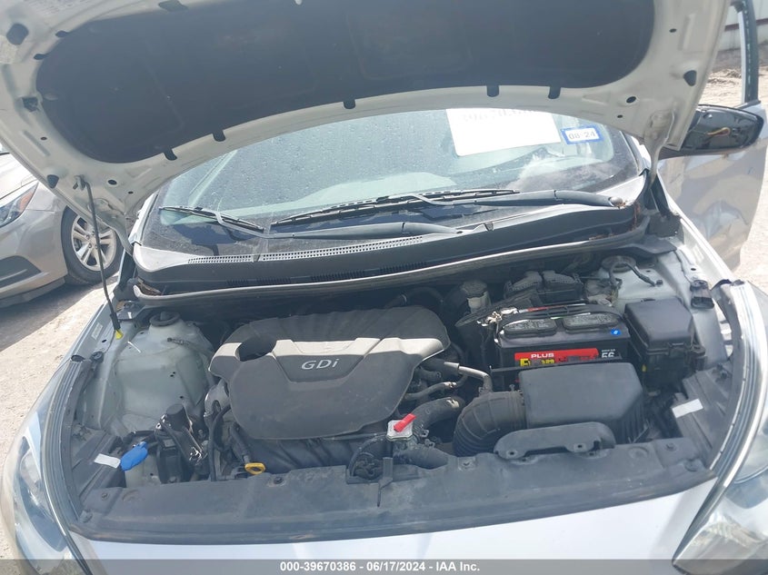 2012 Hyundai Accent Gls VIN: KMHCU4AE1CU054841 Lot: 39670386