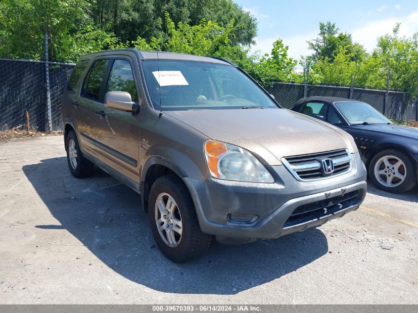 2002 Honda Cr-V Ex VIN: JHLRD78882C056481 Lot: 39670393