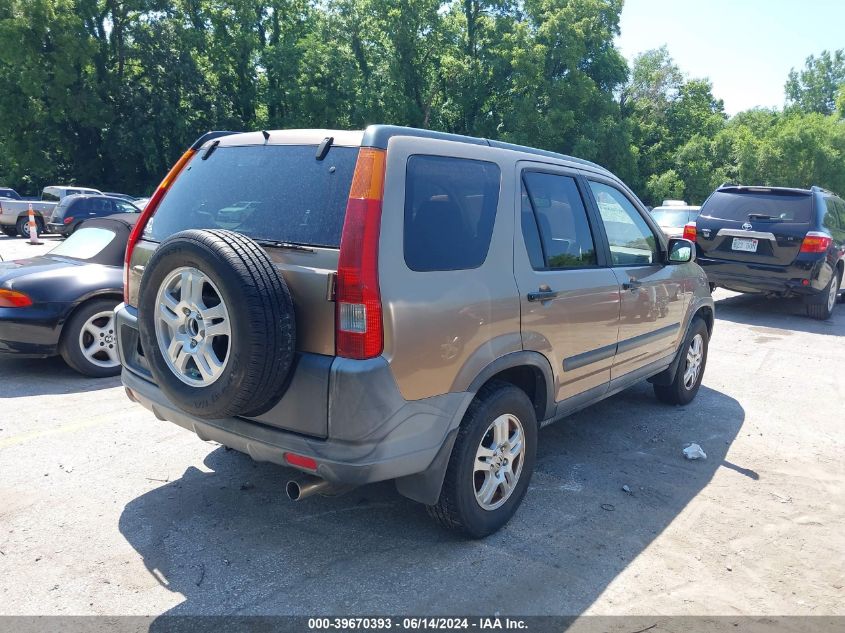 2002 Honda Cr-V Ex VIN: JHLRD78882C056481 Lot: 39670393