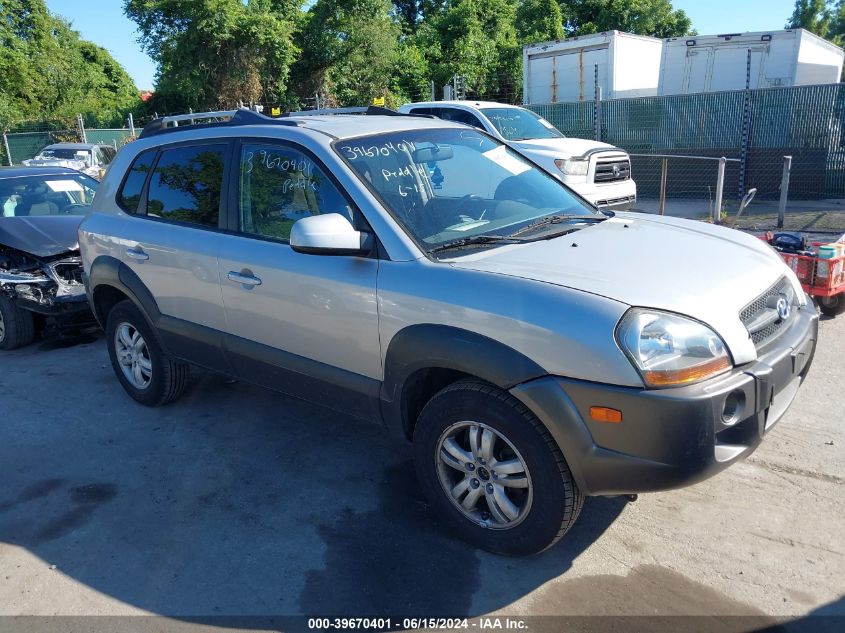 2006 Hyundai Tucson Gls/Limited VIN: KM8JN72D46U434594 Lot: 39670401