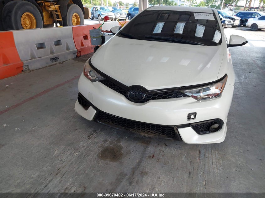 2017 Toyota Corolla Im VIN: JTNKARJE0HJ544374 Lot: 39670402