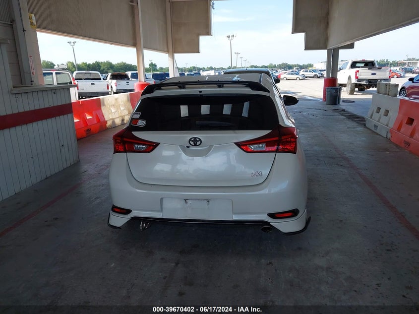 2017 Toyota Corolla Im VIN: JTNKARJE0HJ544374 Lot: 39670402