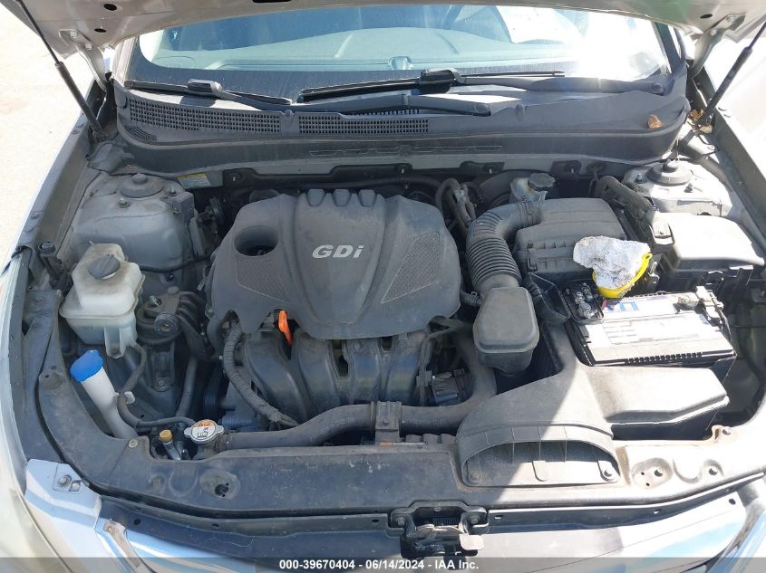 2013 Hyundai Sonata Se VIN: 5NPEC4AC9DH669163 Lot: 39670404