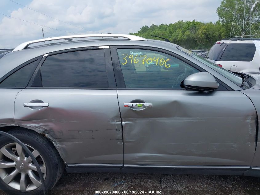 2005 Infiniti Fx35 VIN: JNRAS08W65X214559 Lot: 39670406