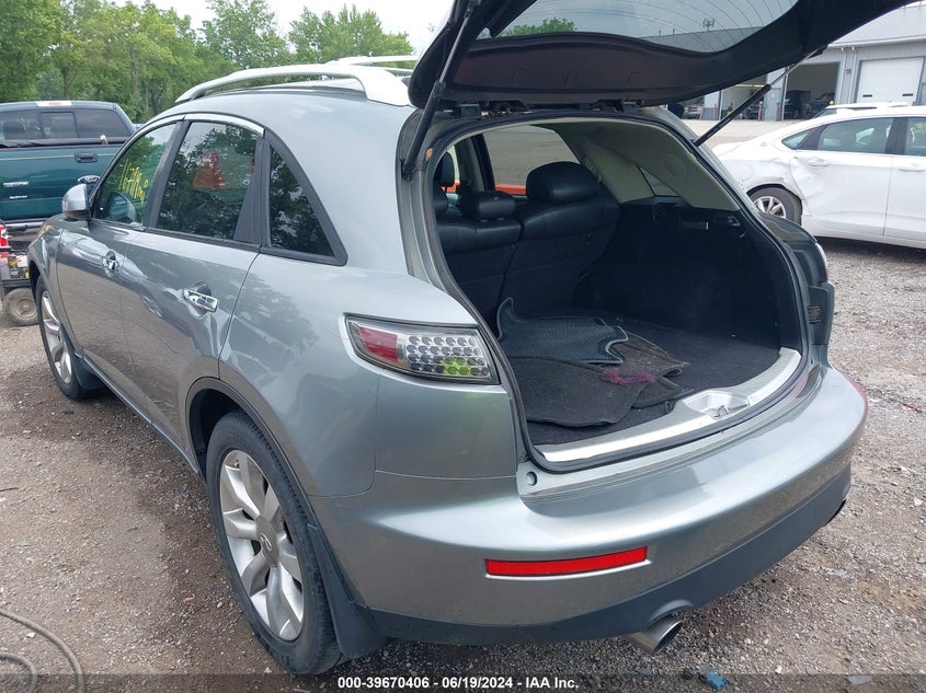 2005 Infiniti Fx35 VIN: JNRAS08W65X214559 Lot: 39670406