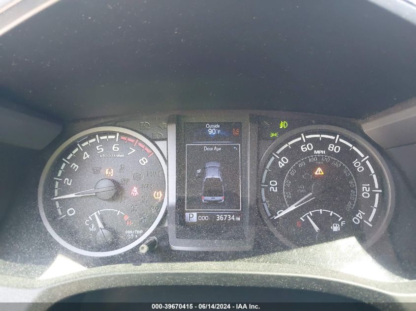 2019 Toyota Tacoma Trd Off Road VIN: 5TFDZ5BNXKX046121 Lot: 39670415