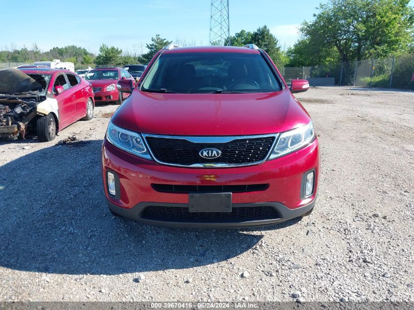 2014 Kia Sorento Lx VIN: 5XYKT4A64EG464498 Lot: 39670416