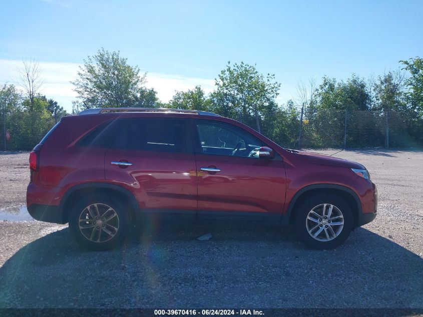 2014 KIA SORENTO LX - 5XYKT4A64EG464498