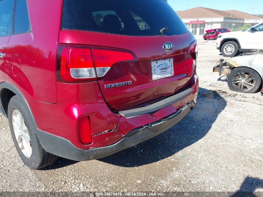 2014 KIA SORENTO LX - 5XYKT4A64EG464498