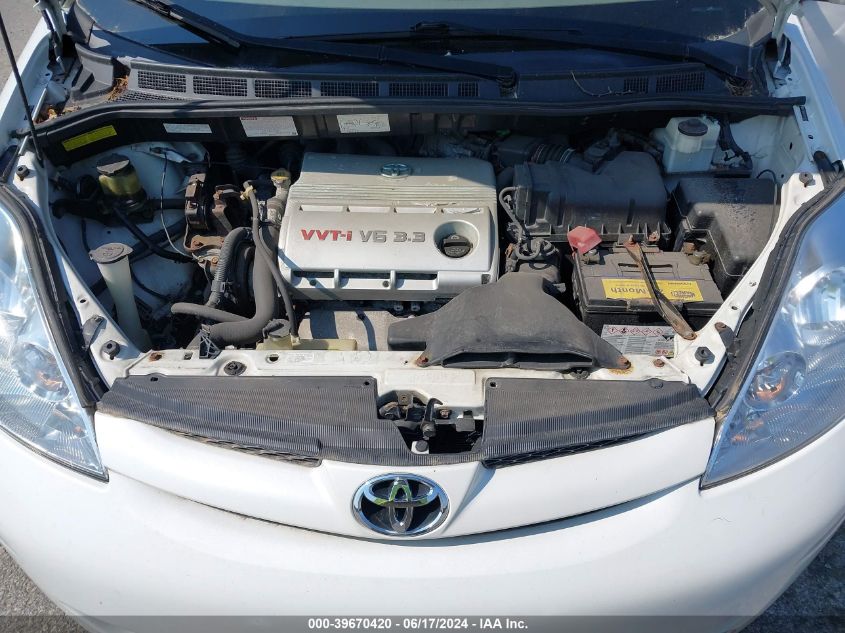 2006 Toyota Sienna Xle VIN: 5TDBA22C76S056774 Lot: 39670420