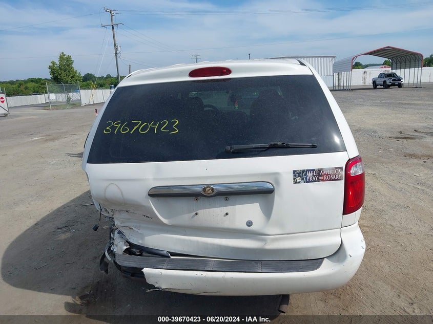 2007 Chrysler Town & Country VIN: 1A8GJ45R37B186098 Lot: 39670423
