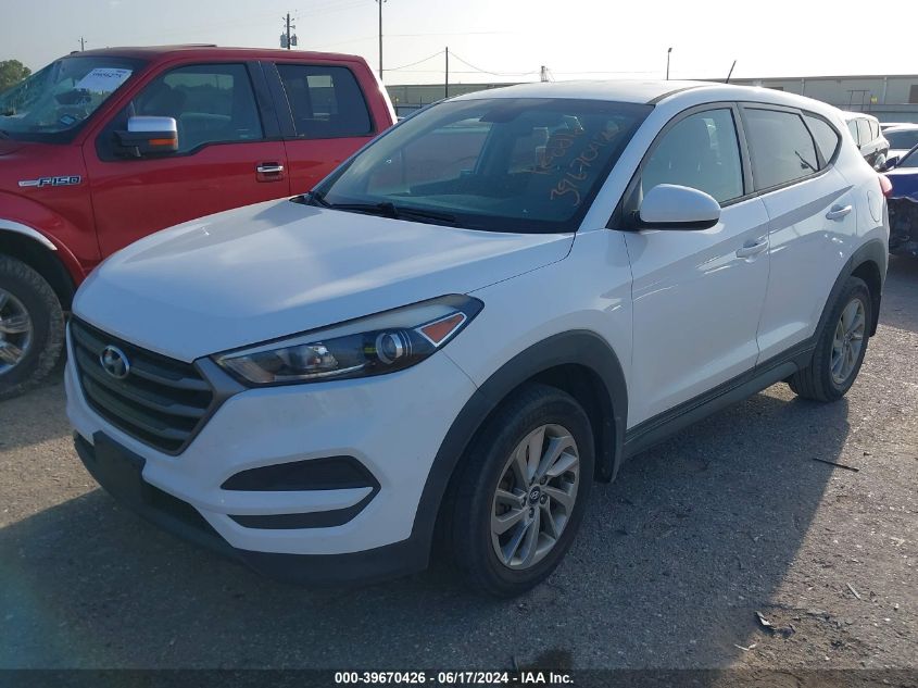 2016 Hyundai Tucson Se VIN: KM8J23A46GU114634 Lot: 39670426