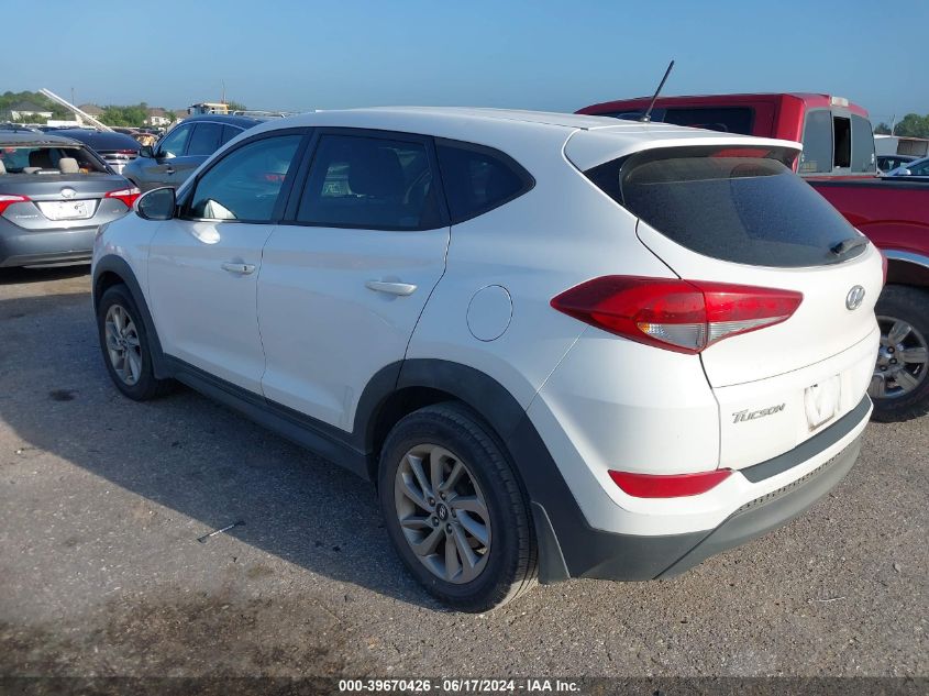 2016 Hyundai Tucson Se VIN: KM8J23A46GU114634 Lot: 39670426