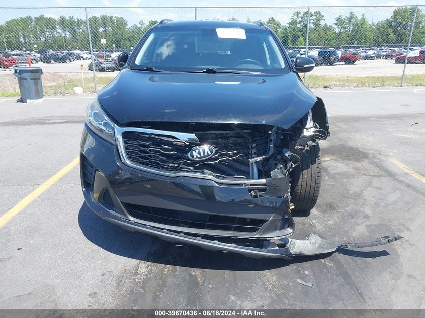 2019 Kia Sorento 3.3L S VIN: 5XYPGDA56KG586454 Lot: 39670436
