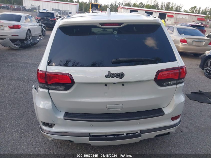 2020 Jeep Grand Cherokee High Altitude 4X2 VIN: 1C4RJECG6LC141037 Lot: 39670445