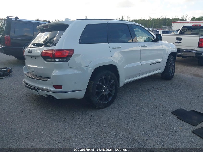 VIN 1C4RJECG6LC141037 2020 JEEP GRAND CHEROKEE OVERLAND