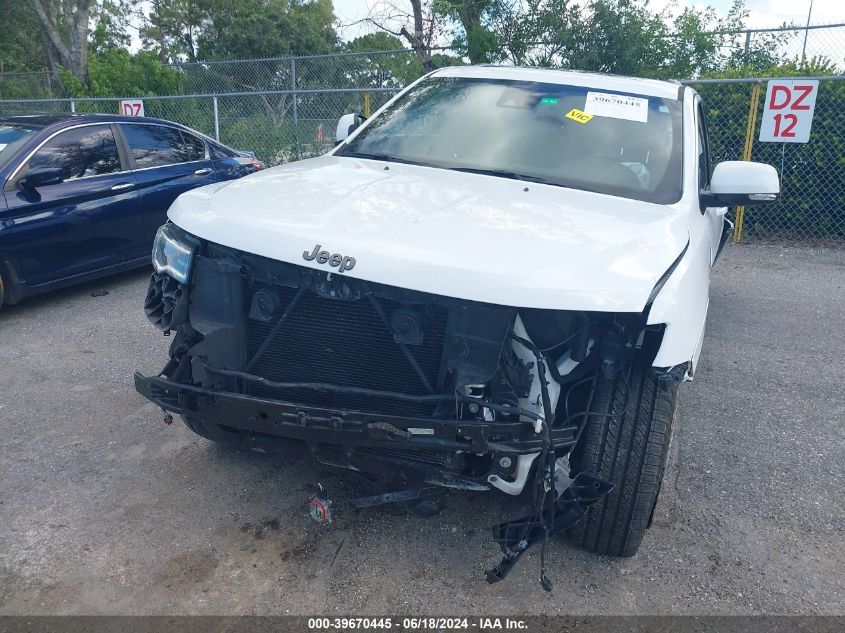 2020 Jeep Grand Cherokee High Altitude 4X2 VIN: 1C4RJECG6LC141037 Lot: 39670445