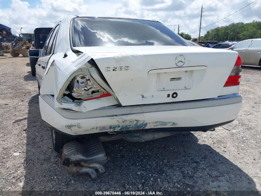 1997 Mercedes-Benz C 280 VIN: WDBHA28E6VF516054 Lot: 39670446