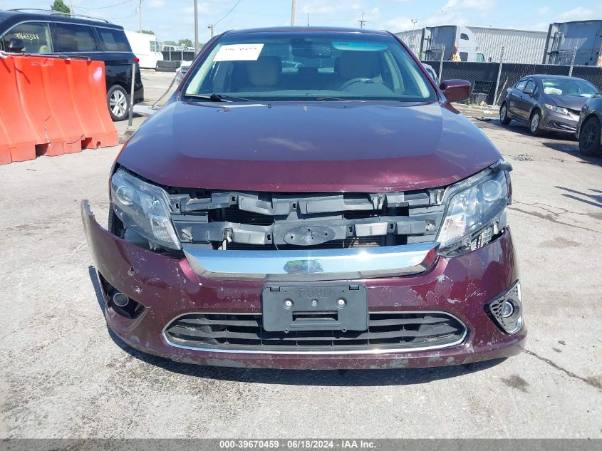 2012 Ford Fusion Sel VIN: 3FAHP0JA4CR425513 Lot: 39670459