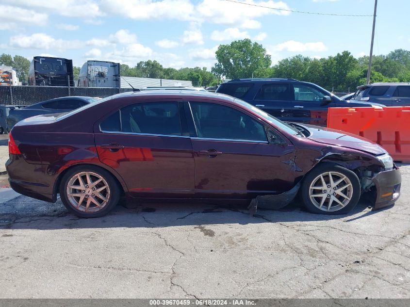 2012 Ford Fusion Sel VIN: 3FAHP0JA4CR425513 Lot: 39670459