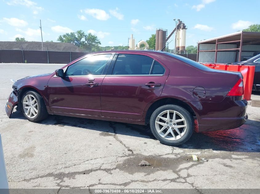 2012 Ford Fusion Sel VIN: 3FAHP0JA4CR425513 Lot: 39670459