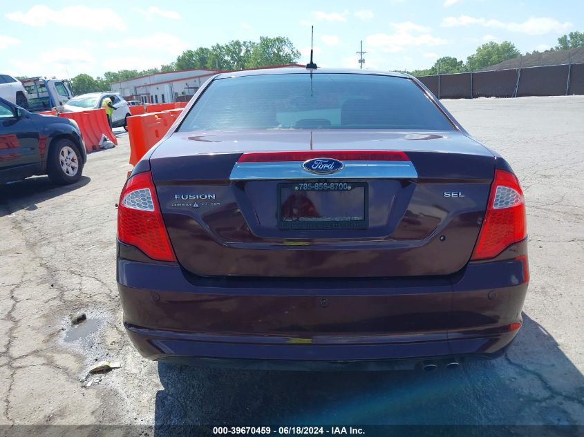 2012 Ford Fusion Sel VIN: 3FAHP0JA4CR425513 Lot: 39670459