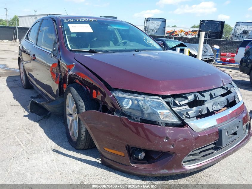 2012 Ford Fusion Sel VIN: 3FAHP0JA4CR425513 Lot: 39670459