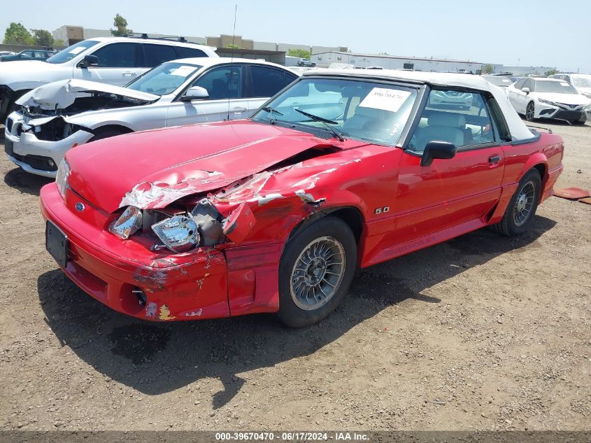 1990 Ford Mustang Gt/Cobra Gt VIN: 1FACP45E2LF222633 Lot: 39670470