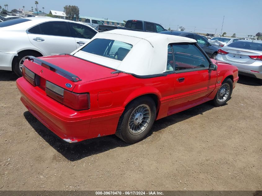 1990 Ford Mustang Gt/Cobra Gt VIN: 1FACP45E2LF222633 Lot: 39670470