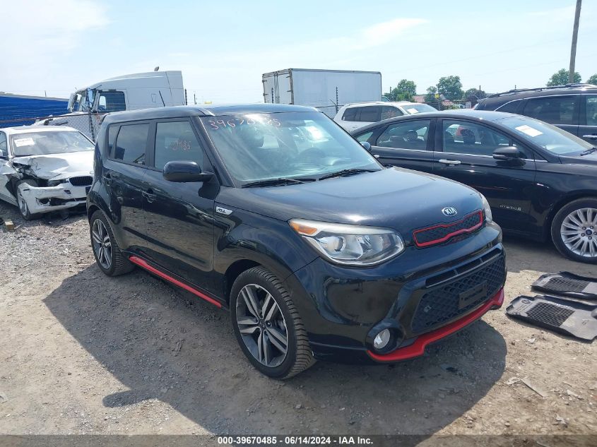 2015 Kia Soul + VIN: KNDJP3A50F7154266 Lot: 39670485