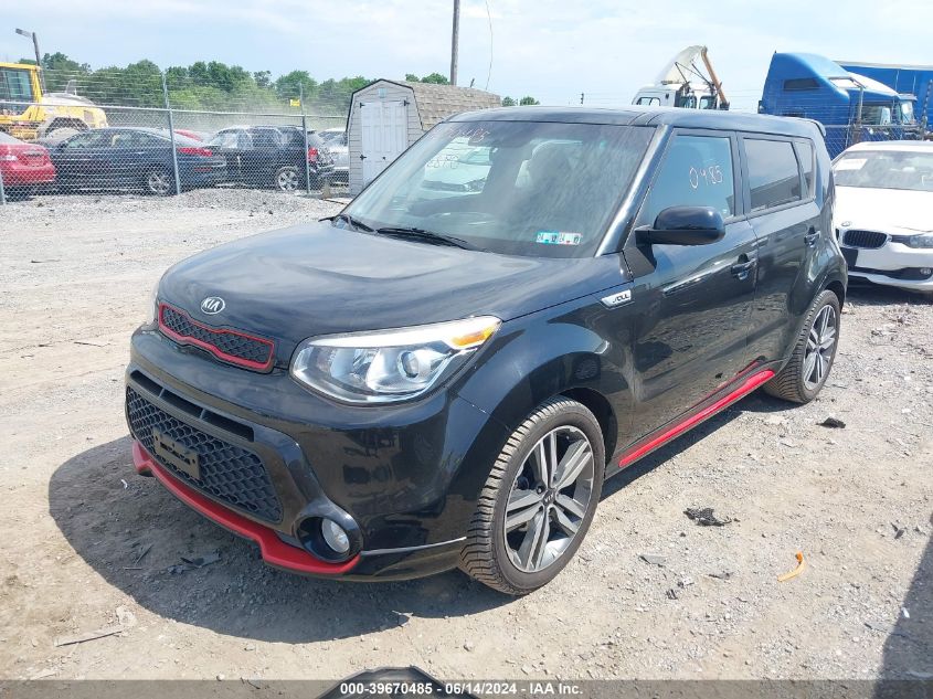 2015 Kia Soul + VIN: KNDJP3A50F7154266 Lot: 39670485