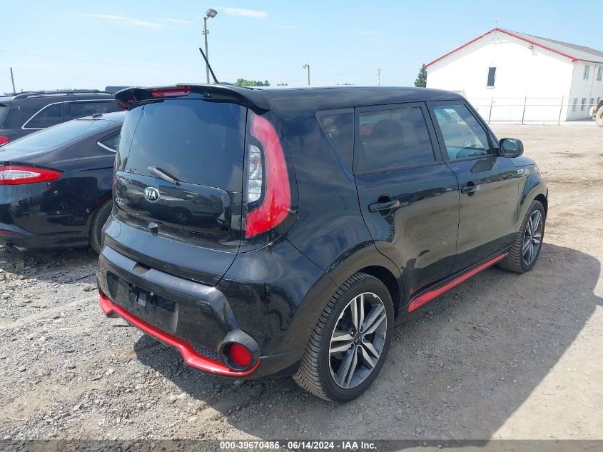 2015 Kia Soul + VIN: KNDJP3A50F7154266 Lot: 39670485