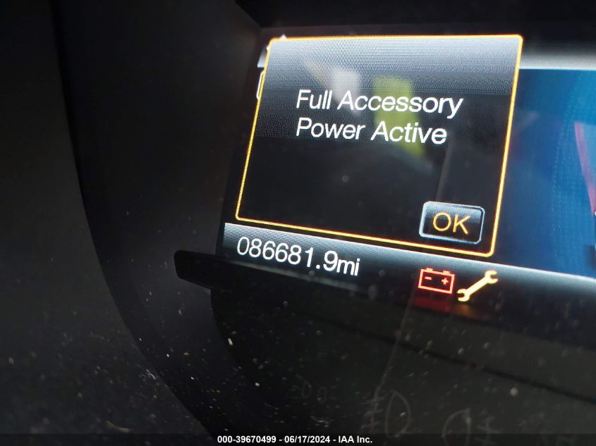 2017 Ford Edge Titanium VIN: 2FMPK4K98HBC25591 Lot: 39670499