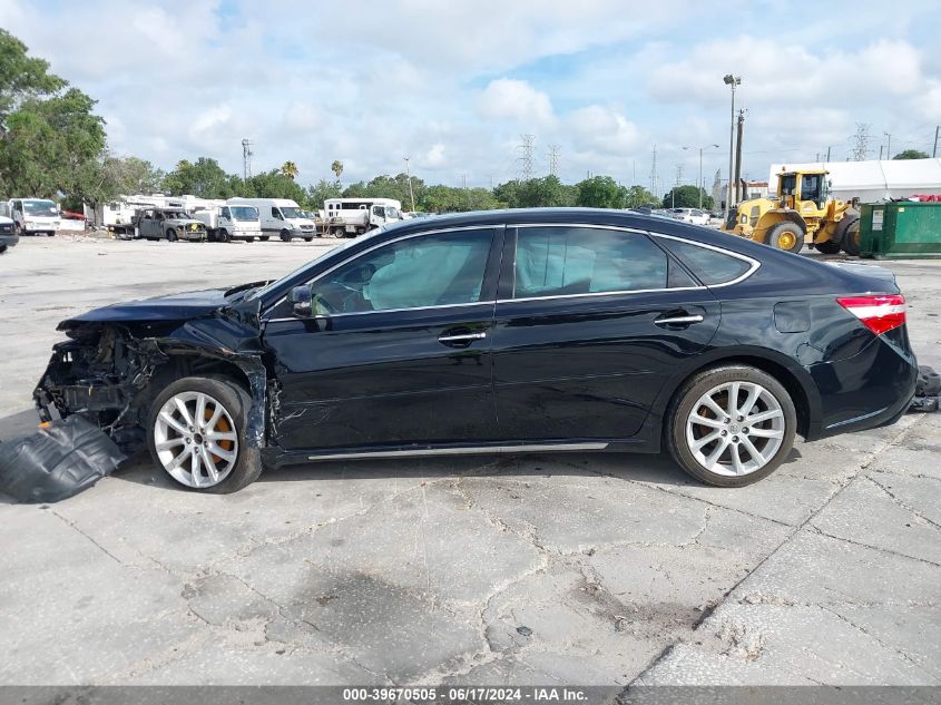 2014 Toyota Avalon Premium/Touring/Limited VIN: 4T1BK1EB4EU100617 Lot: 39670505