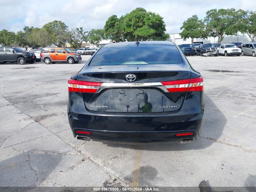 2014 Toyota Avalon Premium/Touring/Limited VIN: 4T1BK1EB4EU100617 Lot: 39670505