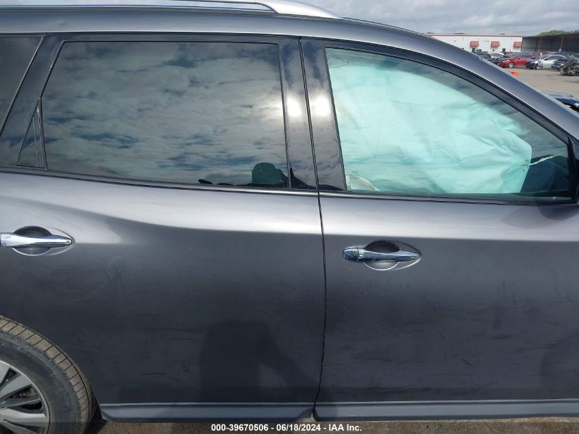 2017 Nissan Pathfinder Platinum/S/Sl/Sv VIN: 5N1DR2MM8HC610315 Lot: 39670506