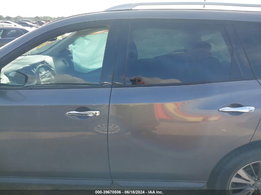 2017 Nissan Pathfinder Platinum/S/Sl/Sv VIN: 5N1DR2MM8HC610315 Lot: 39670506