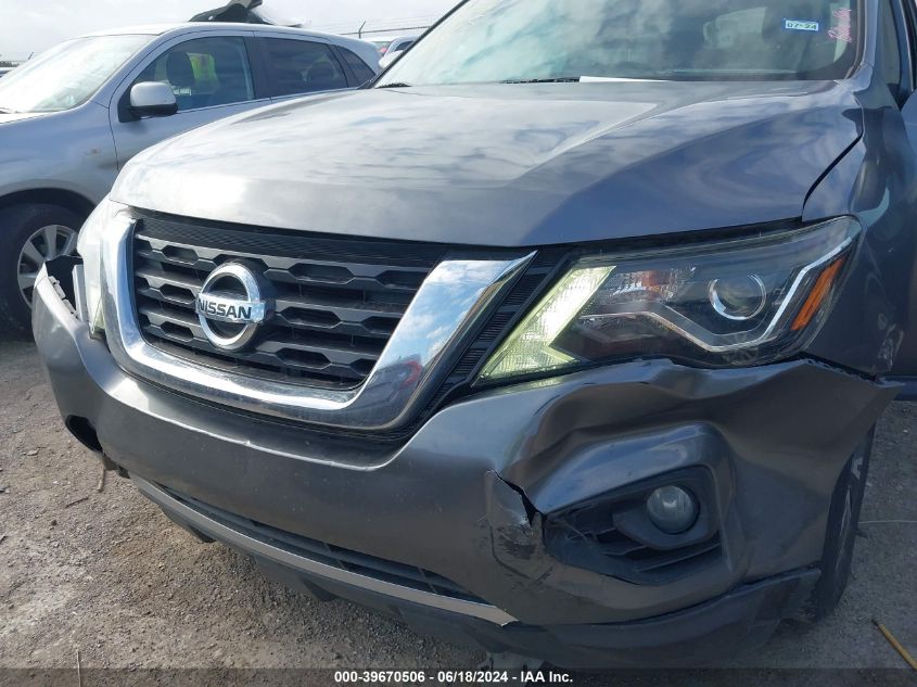 2017 Nissan Pathfinder Platinum/S/Sl/Sv VIN: 5N1DR2MM8HC610315 Lot: 39670506