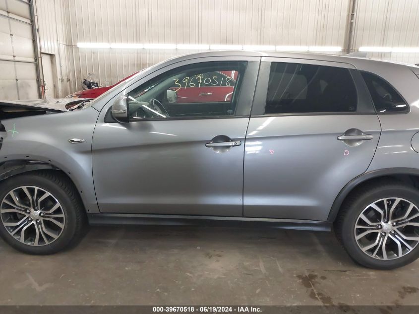 2019 Mitsubishi Outlander Sport 2.0 Es VIN: JA4AR3AU8KU021083 Lot: 39670518