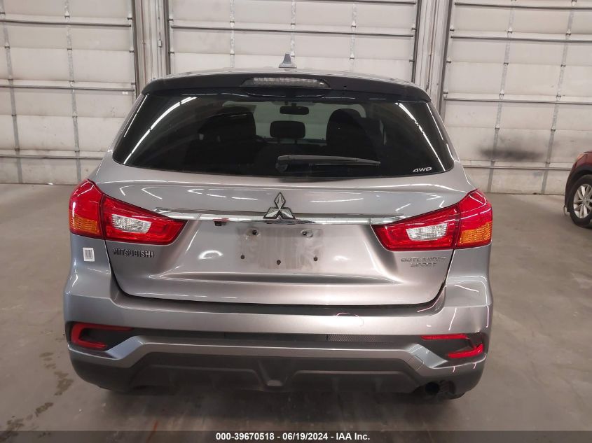 2019 Mitsubishi Outlander Sport 2.0 Es VIN: JA4AR3AU8KU021083 Lot: 39670518