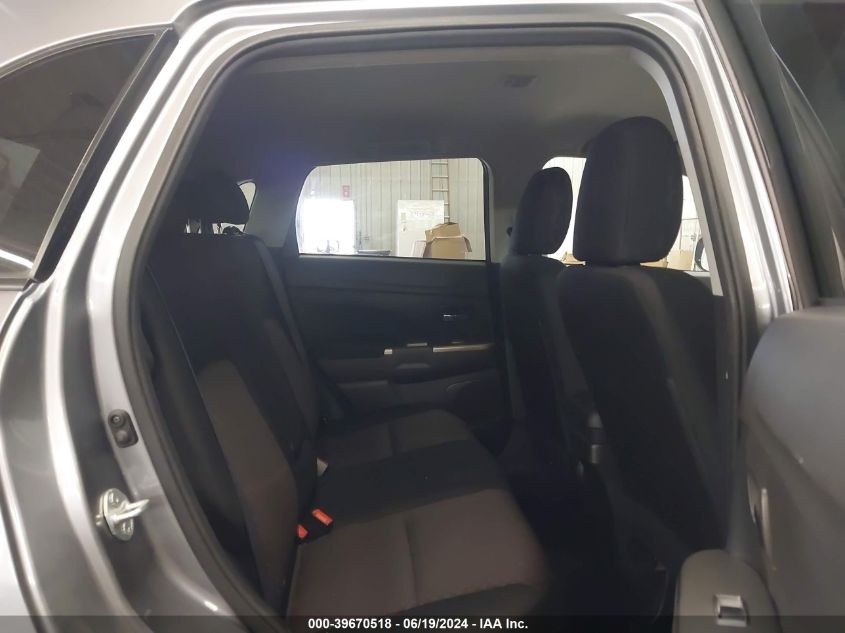 2019 Mitsubishi Outlander Sport 2.0 Es VIN: JA4AR3AU8KU021083 Lot: 39670518